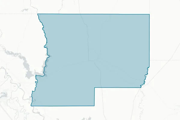 Winn Parish Police Jury — detail map