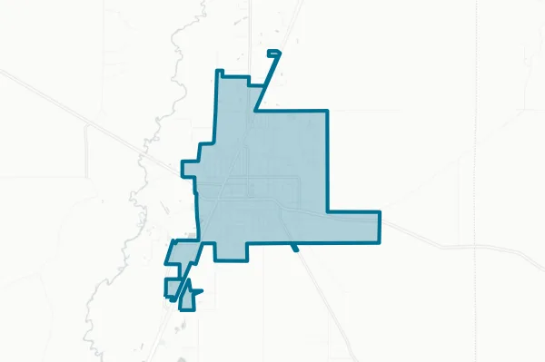 City of Oakdale — detail map