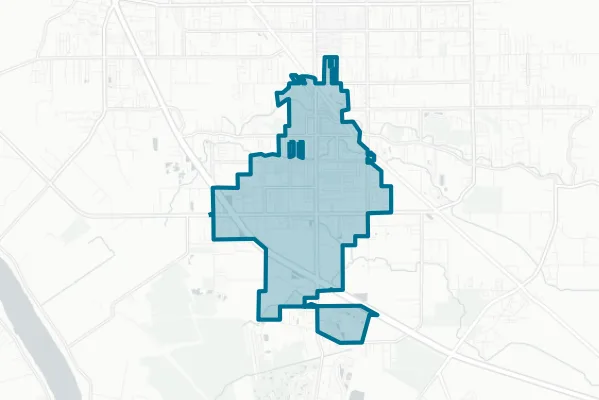 City of Gonzales — detail map