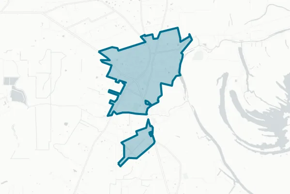 City of Marksville — detail map