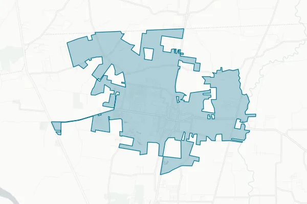 City of Zachary — detail map