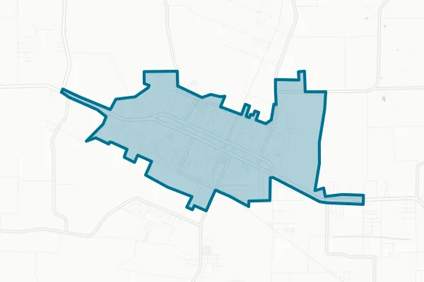 City of Ville Platte — detail map