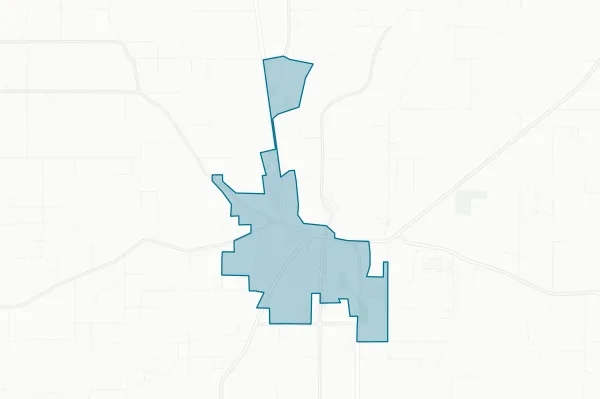 Town of Winnsboro — detail map
