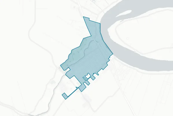 City of Plaquemine — detail map