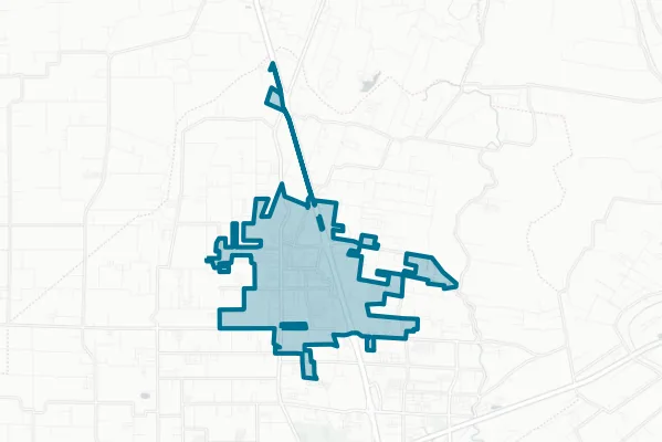 City of Carencro — detail map