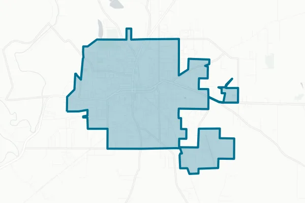 City of Bastrop — detail map