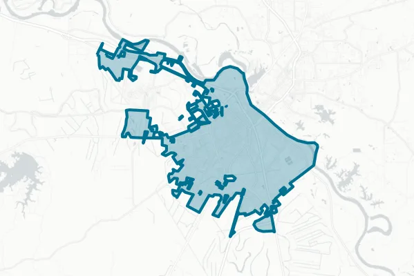 City of Alexandria — detail map