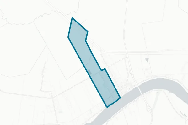 Town of Lutcher — detail map