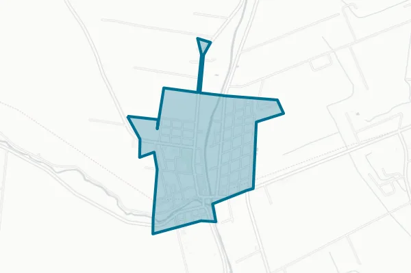 Town of Arnaudville — detail map