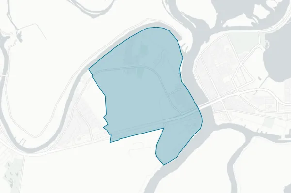 Town of Berwick — detail map