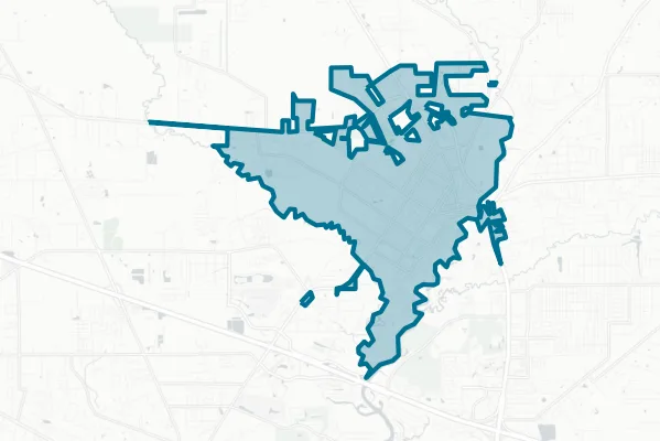 City of Covington — detail map
