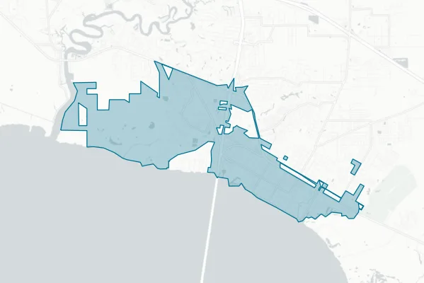 City of Mandeville — detail map