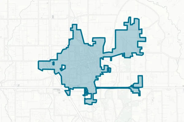 City of Hammond — detail map