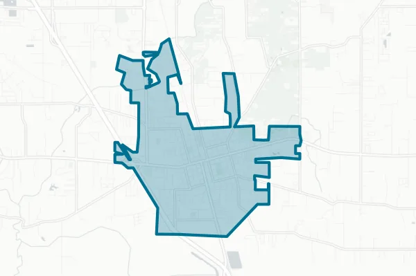 City of Ponchatoula — detail map