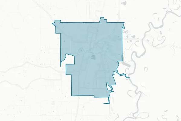 City of Bogalusa — detail map