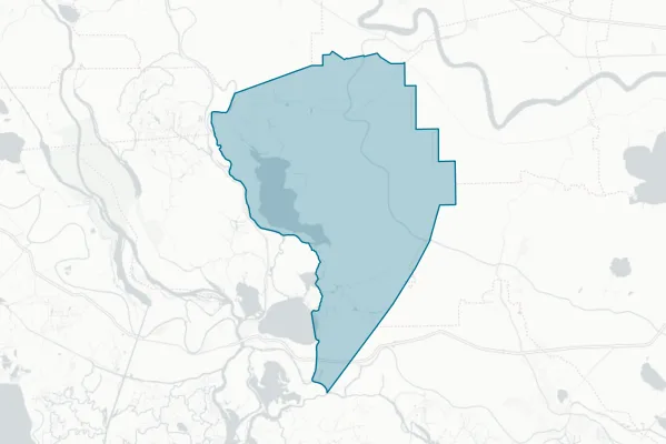 Assumption Parish School Board — detail map