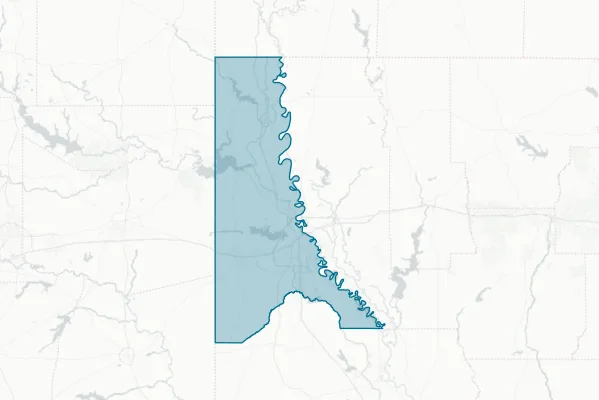 Caddo Parish School Board — detail map