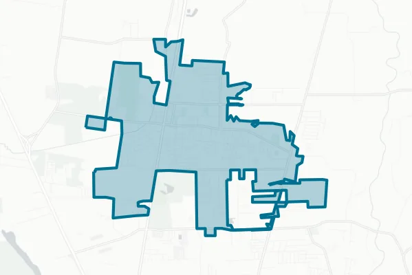 City of Baker School Board — detail map