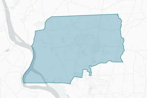 Zachary Community School Board — detail map