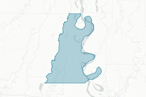 East Carroll Parish School Board — detail map