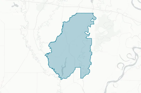 Franklin Parish School Board — detail map