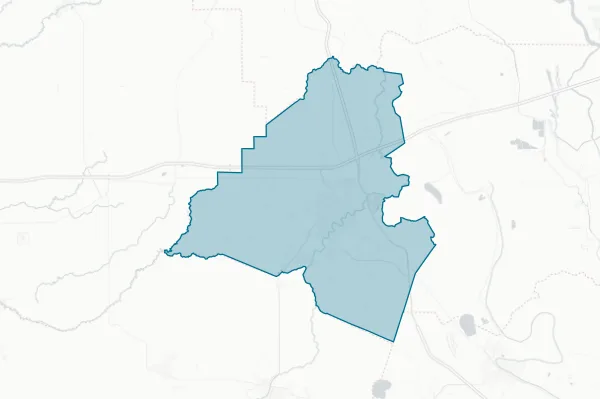 Lafayette Parish School Board — detail map