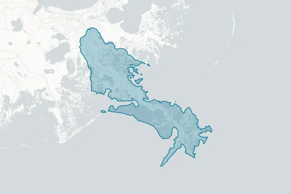 Plaquemines Parish School Board — detail map