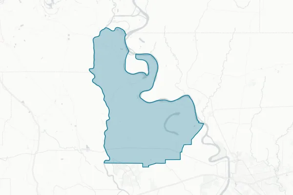 Pointe Coupee Parish School Board — detail map