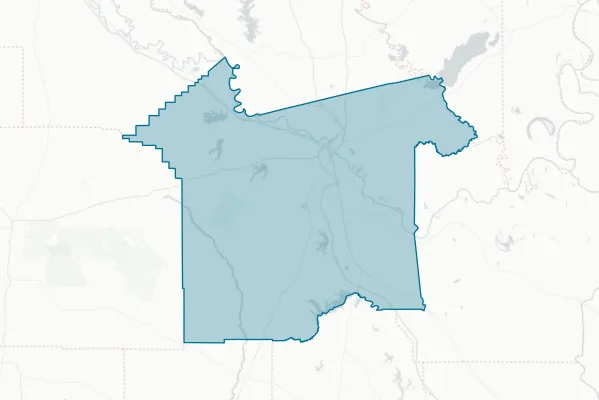 Rapides Parish School Board — detail map