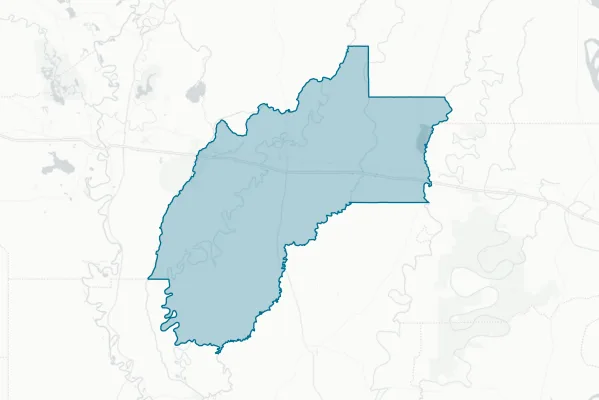 Richland Parish Police Jury — detail map