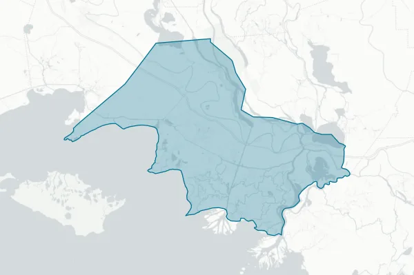 St. Mary Parish School Board — detail map