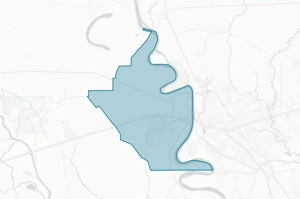 West Baton Rouge School Board — detail map