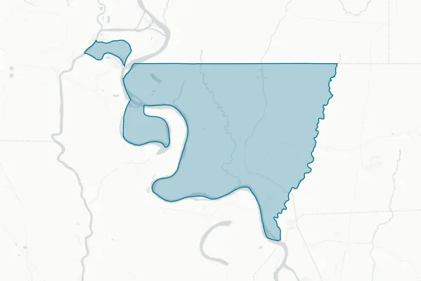 West Feliciana Parish School Board — detail map