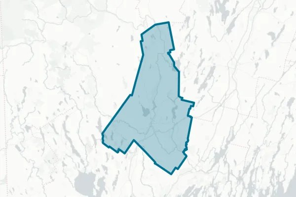 Androscoggin, County of — detail map