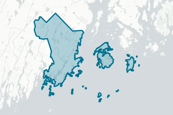 County of Knox — detail map