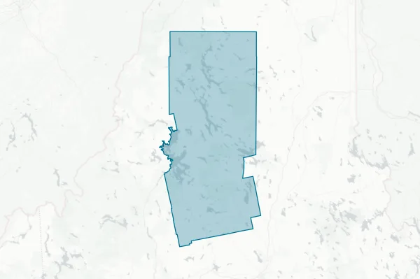 Piscataquis County — detail map