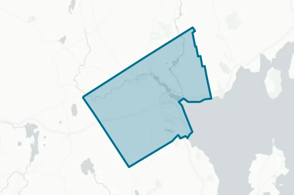 City of Belfast — detail map