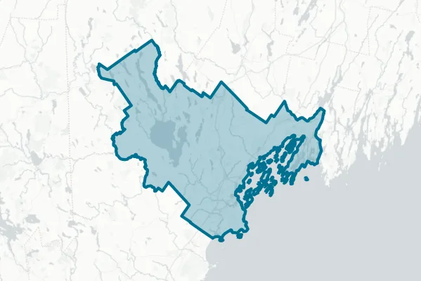 Maine School Administrative District No. 51 — detail map