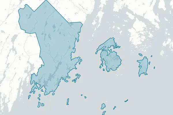 Maine School Administrative District No. 8 — detail map