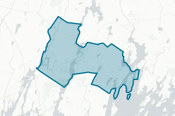 Great Salt Bay Community School District — detail map