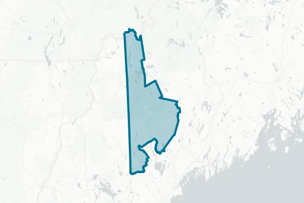 Maine School Administrative District No. 17 — detail map
