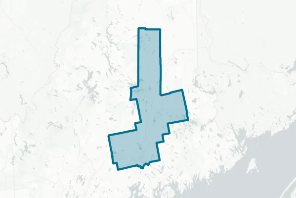 Maine School Administrative District #31 — detail map