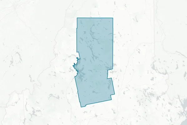 Maine School Administrative District #41 — detail map