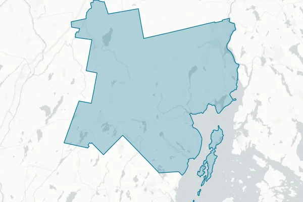 Regional School Unit No. 71 — detail map