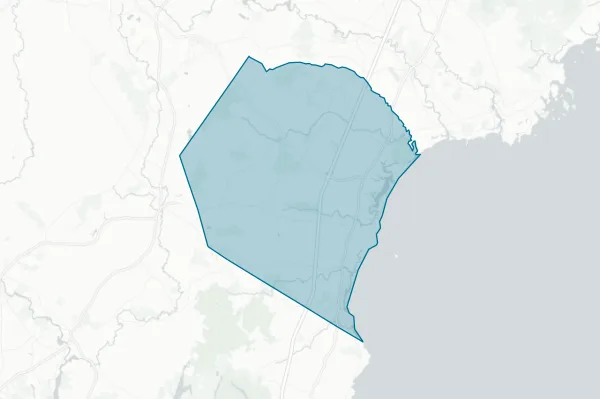Wells-ogunquit Community School District — detail map