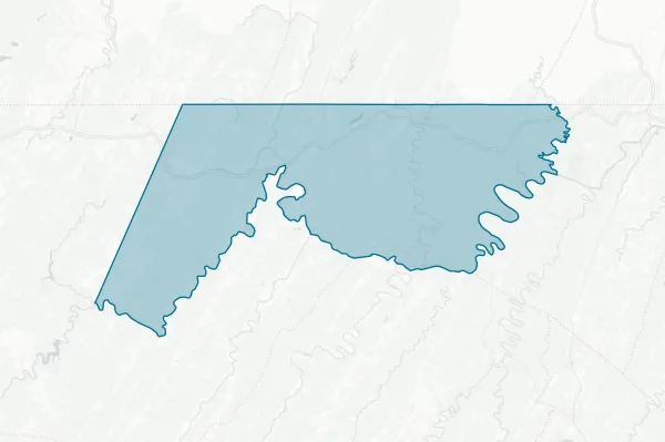Board of Education of Allegany County — detail map
