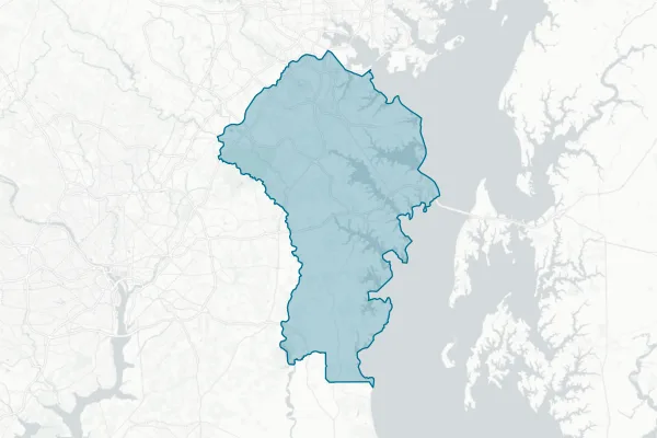 Anne Arundel County Board of Education — detail map