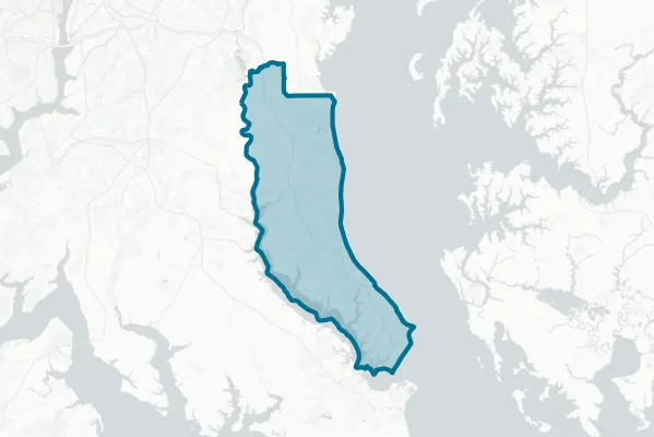 Calvert County Public Schools — detail map