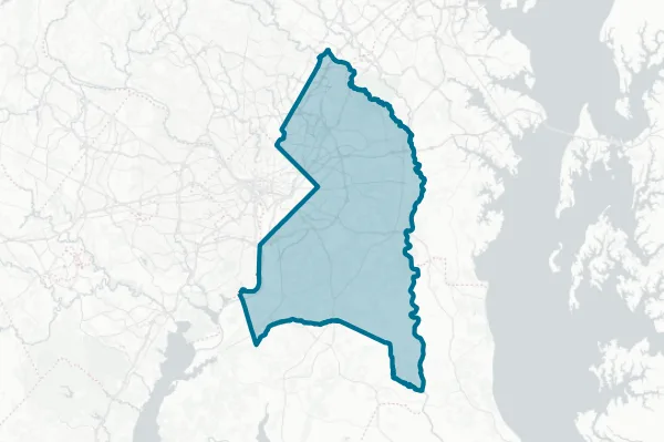 Prince George's County — detail map