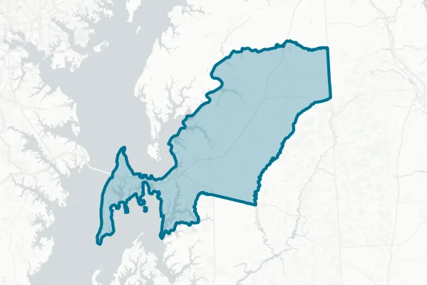 Board of Education of Queen Anne's County — detail map